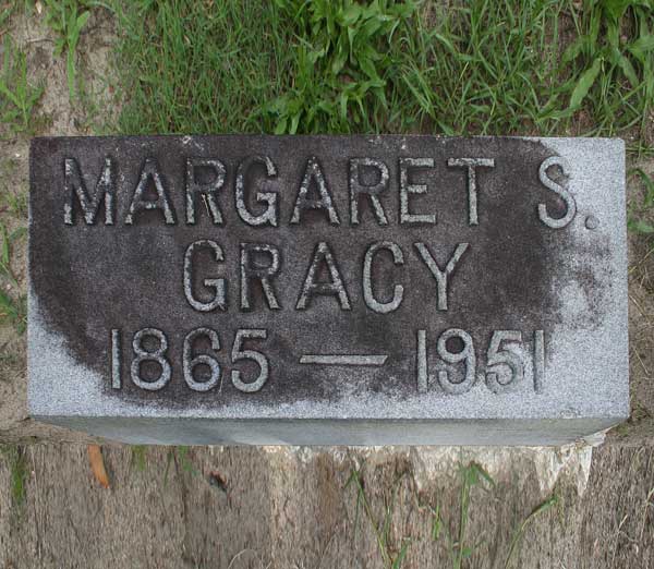 Margaret S. Gracy Gravestone Photo
