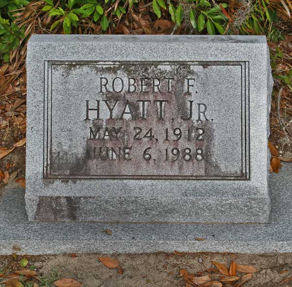 Robert F. Hyatt Gravestone Photo