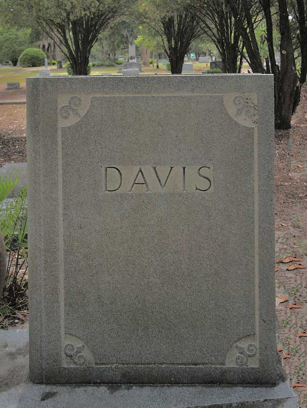  Davis family Gravestone Photo