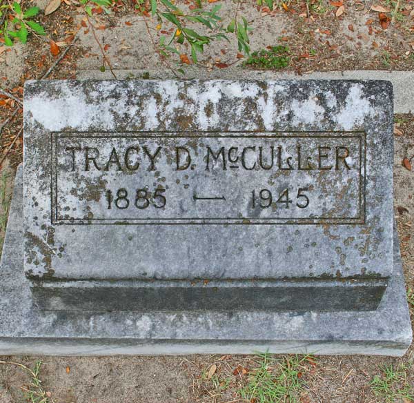 Tracy D. McCuller Gravestone Photo