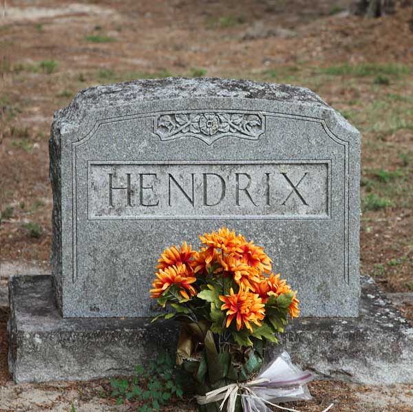  Hendrix family Gravestone Photo