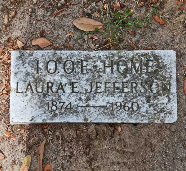 Laura E. Jefferson Gravestone Photo