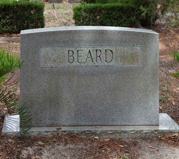  Beard family Gravestone Photo