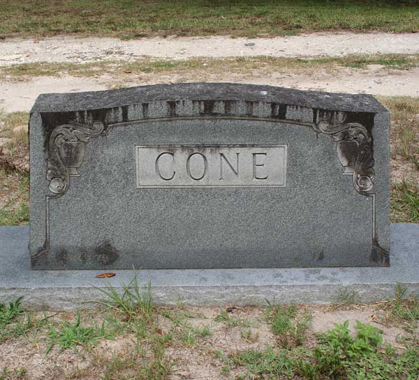  Cone family Gravestone Photo