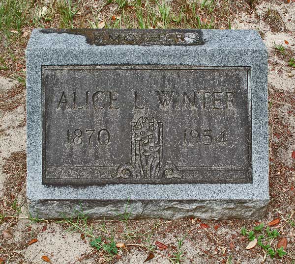 Alice L. Winter Gravestone Photo