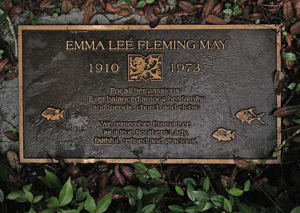 Emma Lee Fleming May Gravestone Photo