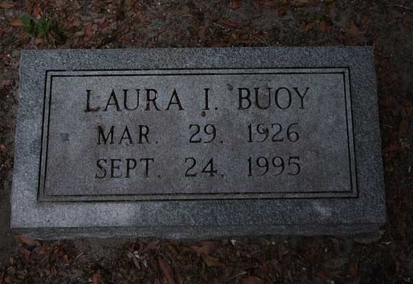 Laura I. Buoy Gravestone Photo