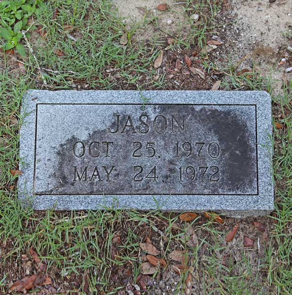 Jason Unknown Gravestone Photo