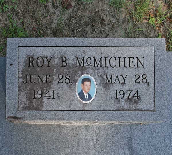 Roy B. McMichen Gravestone Photo