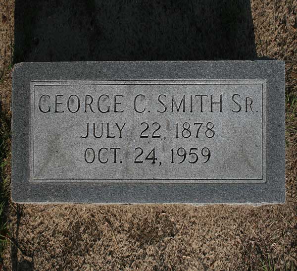 George C. Smith Gravestone Photo