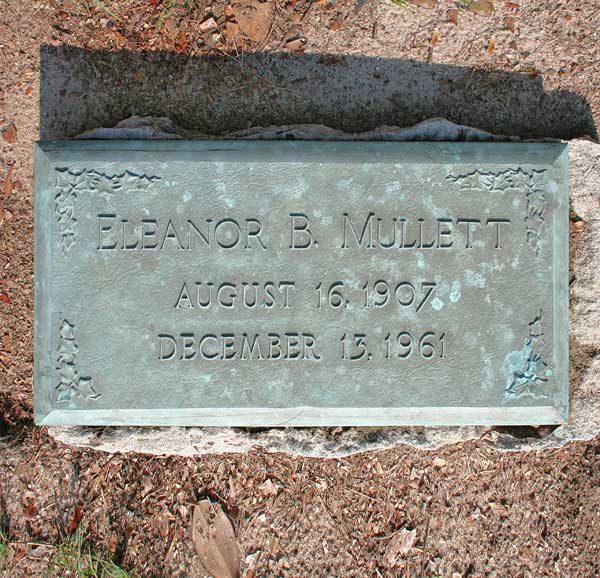 Eleanor B. Mullett Gravestone Photo