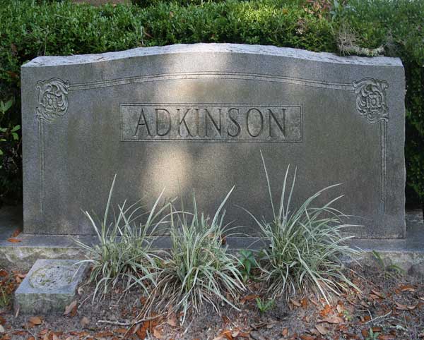  Adkinson family Gravestone Photo