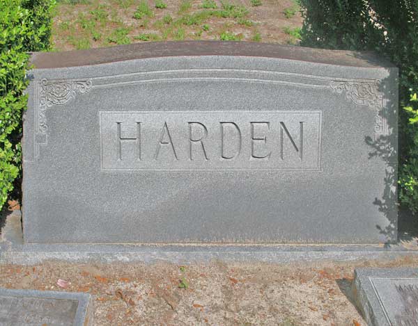  Harden family Gravestone Photo