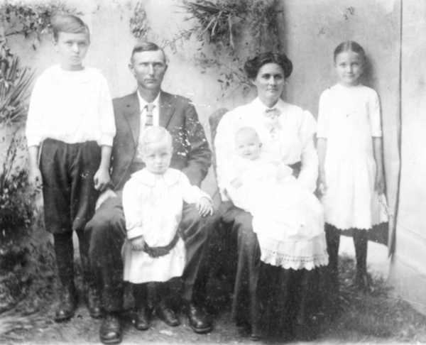 George and Alice Wilson and four children