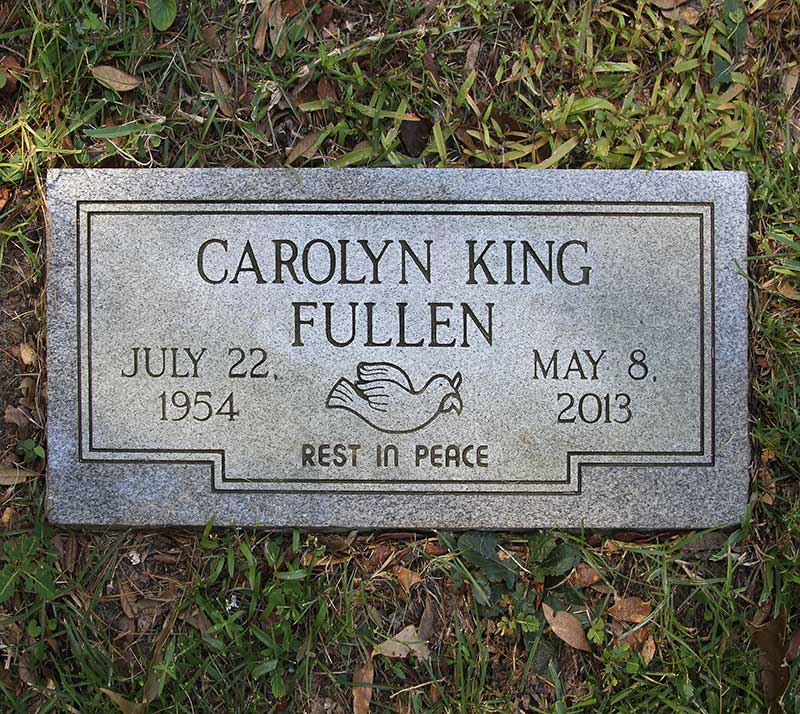 Carolyn King Fullen Gravestone Photo