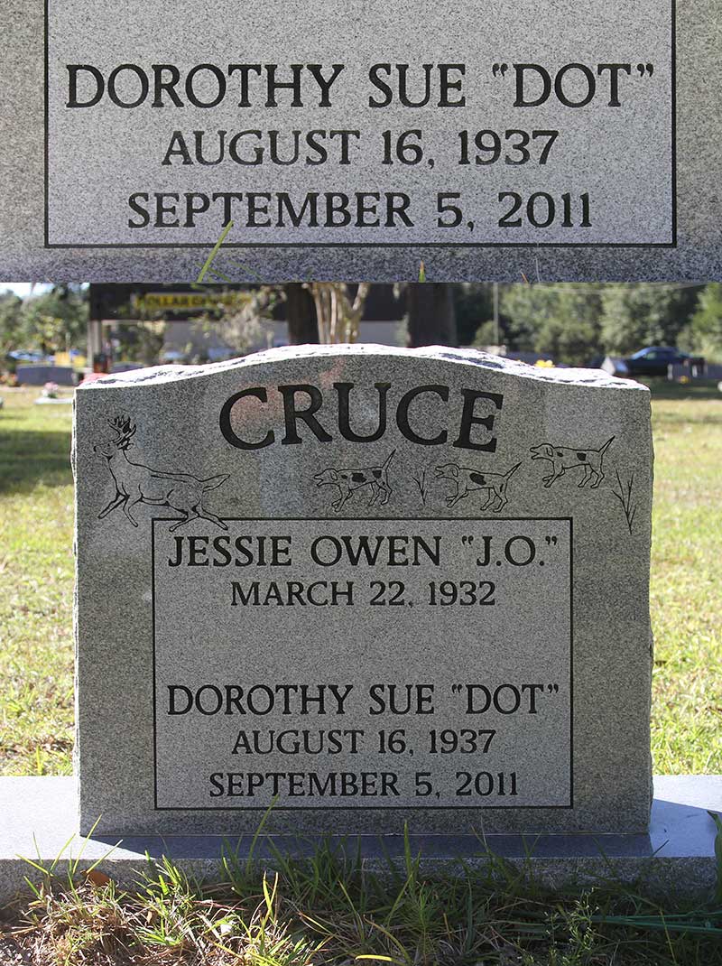 Dorothy Sue (Dot) Cruce Gravestone Photo