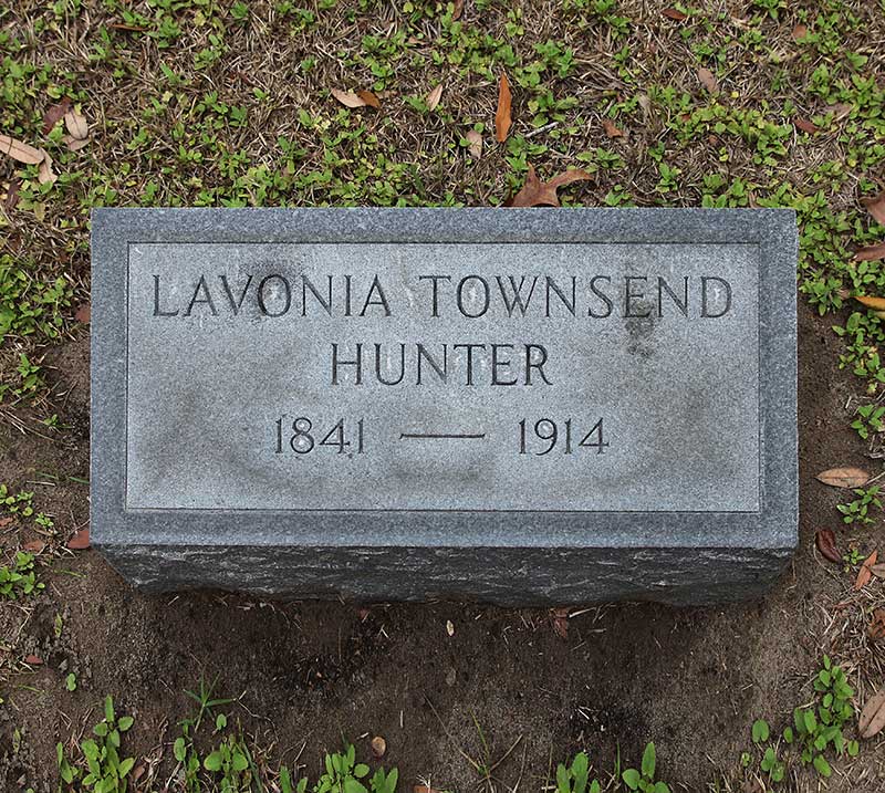Lavonia Townsend Hunter Gravestone Photo