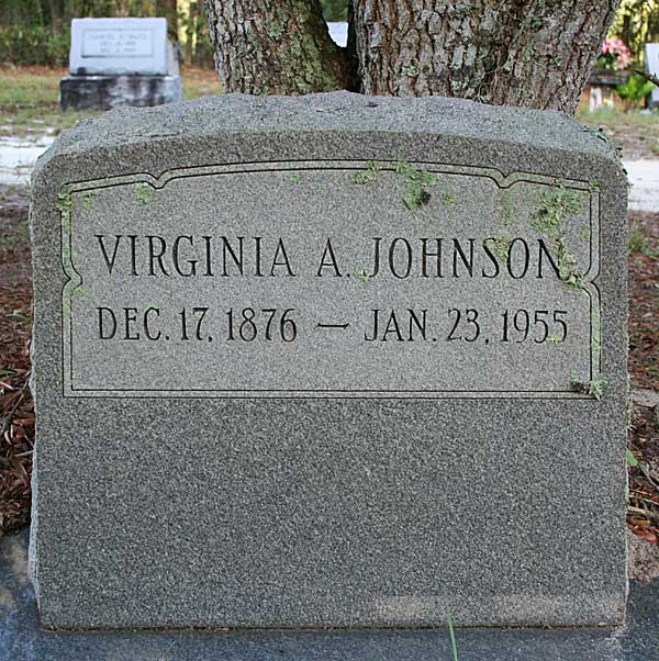 Virginia A. Johnson Gravestone Photo