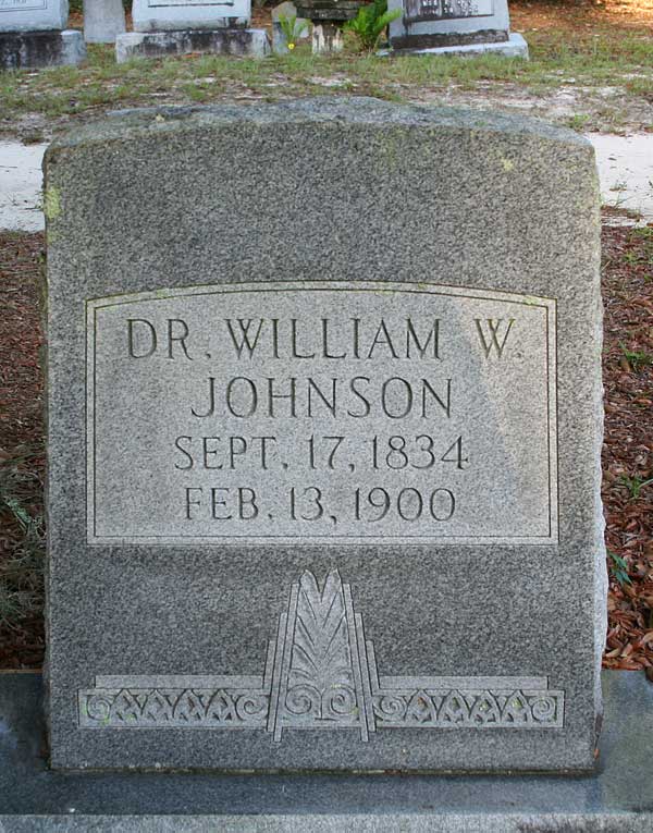 William W. Johnson Gravestone Photo