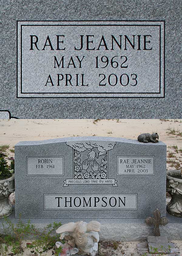 Rae Jeannie Thompson Gravestone Photo