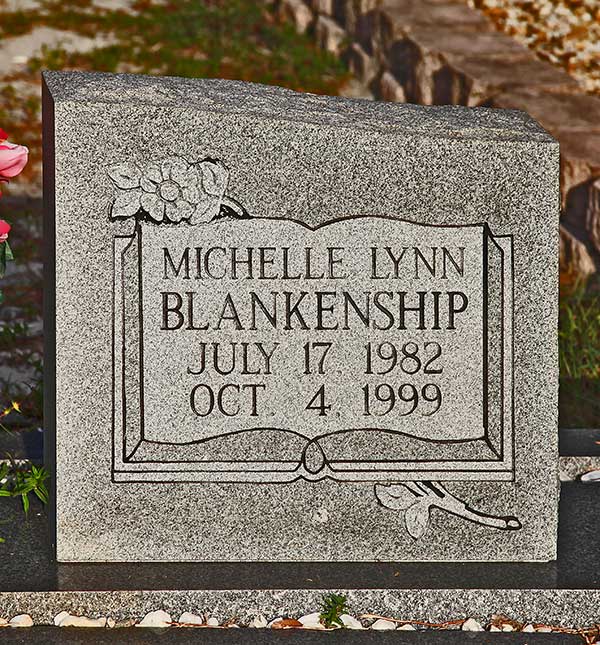 Michelle Lynn Blankenship Gravestone Photo