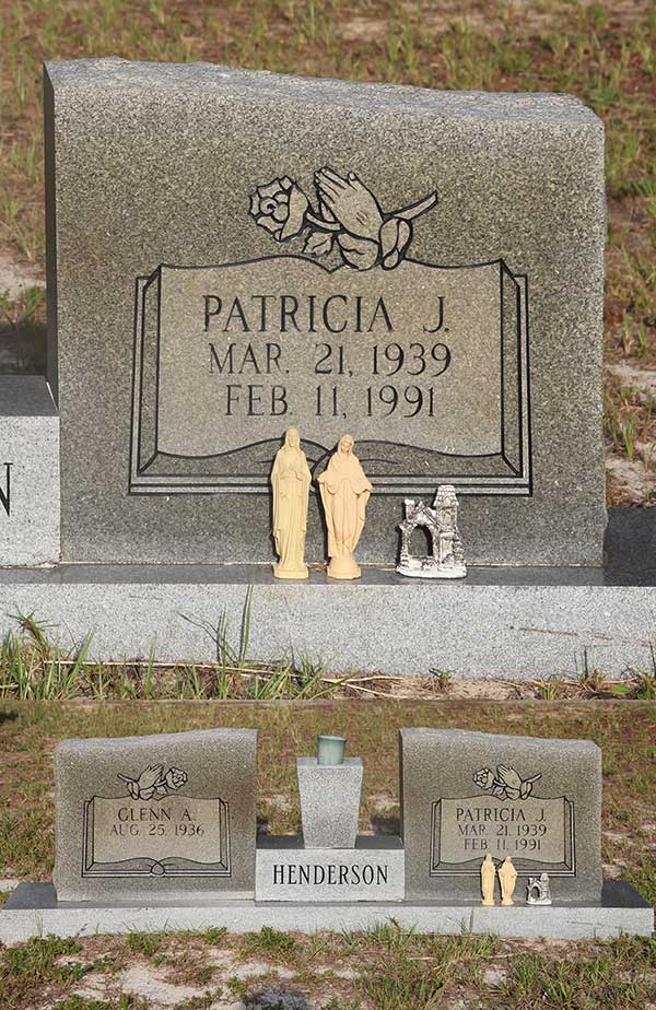 Patricia J. Henderson Gravestone Photo