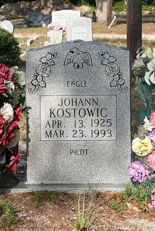 Johann Kostowic Gravestone Photo