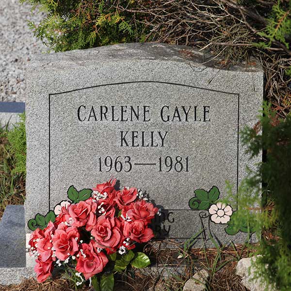 Carlene Gayle Kelly Gravestone Photo