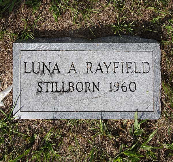 Luna A. Rayfield Gravestone Photo