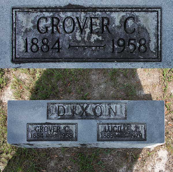 Grover C. Dixon Gravestone Photo