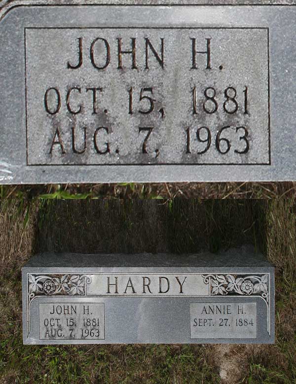John H. Hardy Gravestone Photo