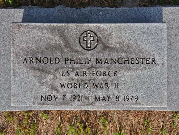 Arnold Philip Manchester Gravestone Photo