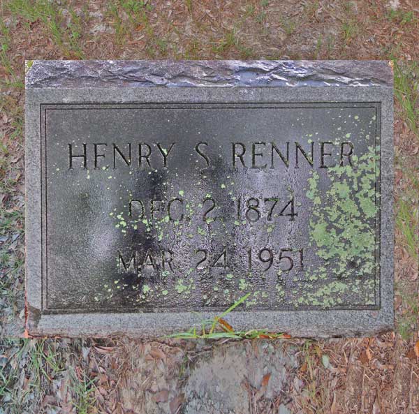 Henry S. Renner Gravestone Photo