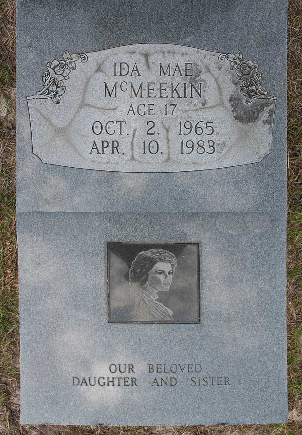 Ida Mae McMeekin Gravestone Photo