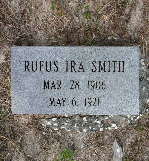 Rufus Ira Smith Gravestone Photo
