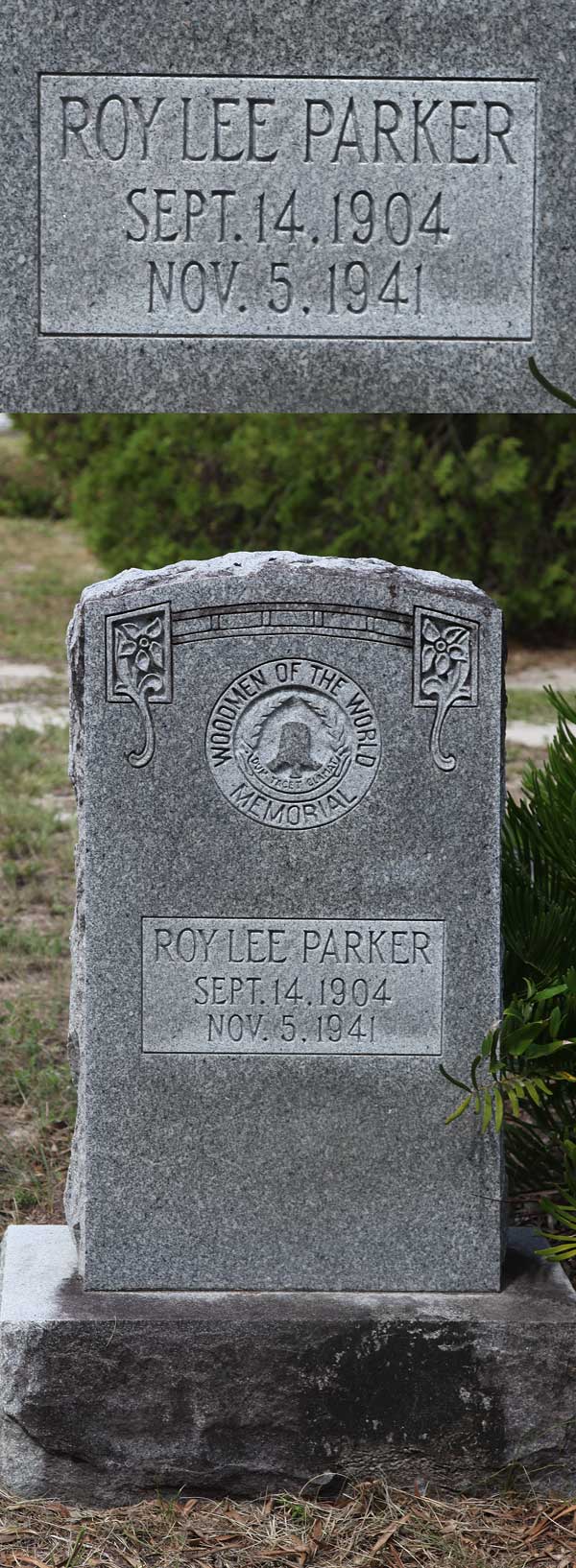Roy Lee Parker Gravestone Photo