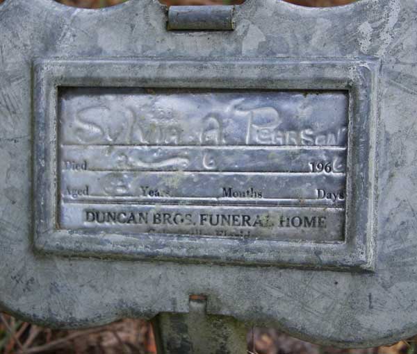 Sylvia A. Pearson Gravestone Photo