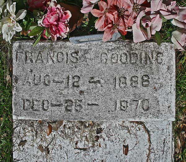 Frances Gooding Gravestone Photo