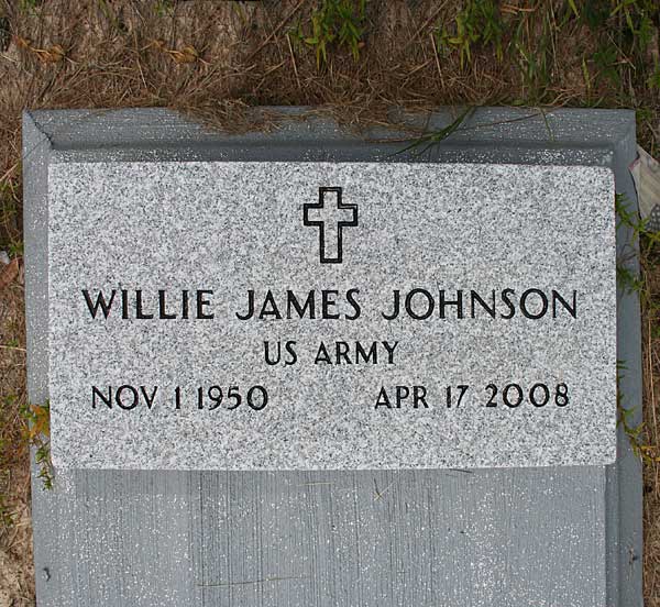 Willie James Johnson Gravestone Photo