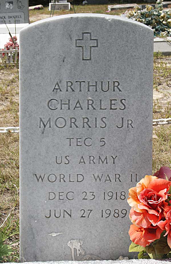 Arthur Charles Morris Gravestone Photo