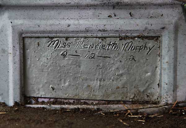 Henrietta Murphy Gravestone Photo