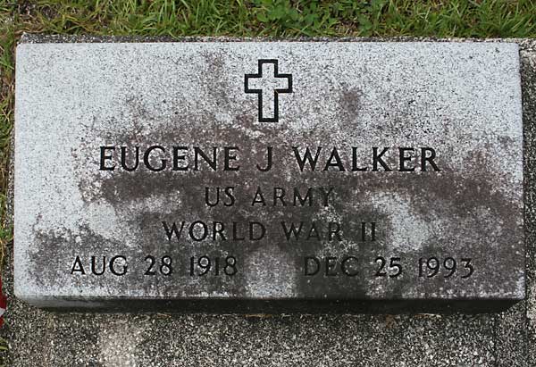 Eugene J. Walker Gravestone Photo