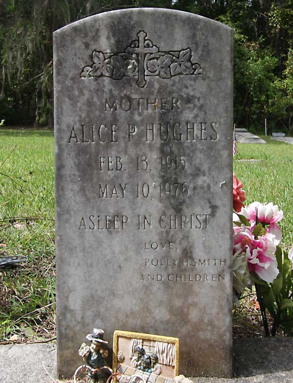 Alice P. Hughes Gravestone Photo
