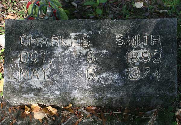 Charles Smith Gravestone Photo
