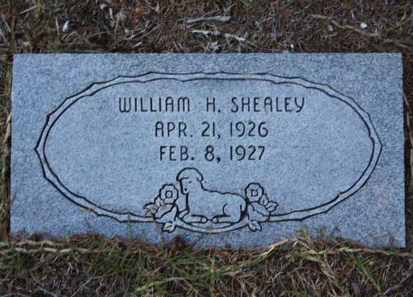 William H. Shealey Gravestone Photo