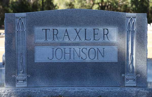  Traxler - Johnson Gravestone Photo