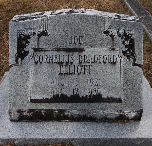 Cornelius Bradford Elliot Gravestone Photo