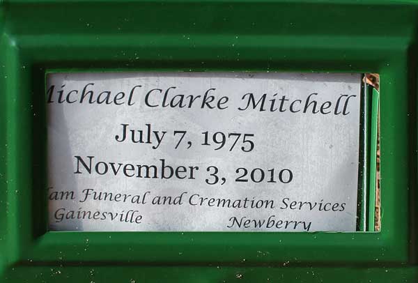 Michael Clarke Mitchell Gravestone Photo