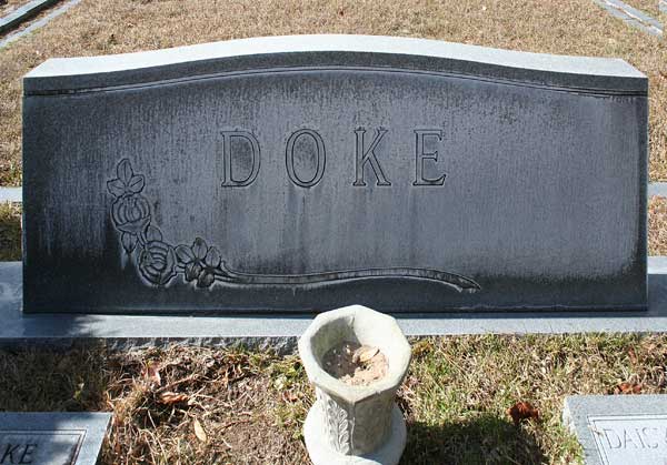  Doke Gravestone Photo