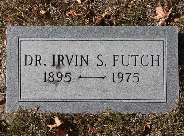 Dr. Irvin S. Futch Gravestone Photo